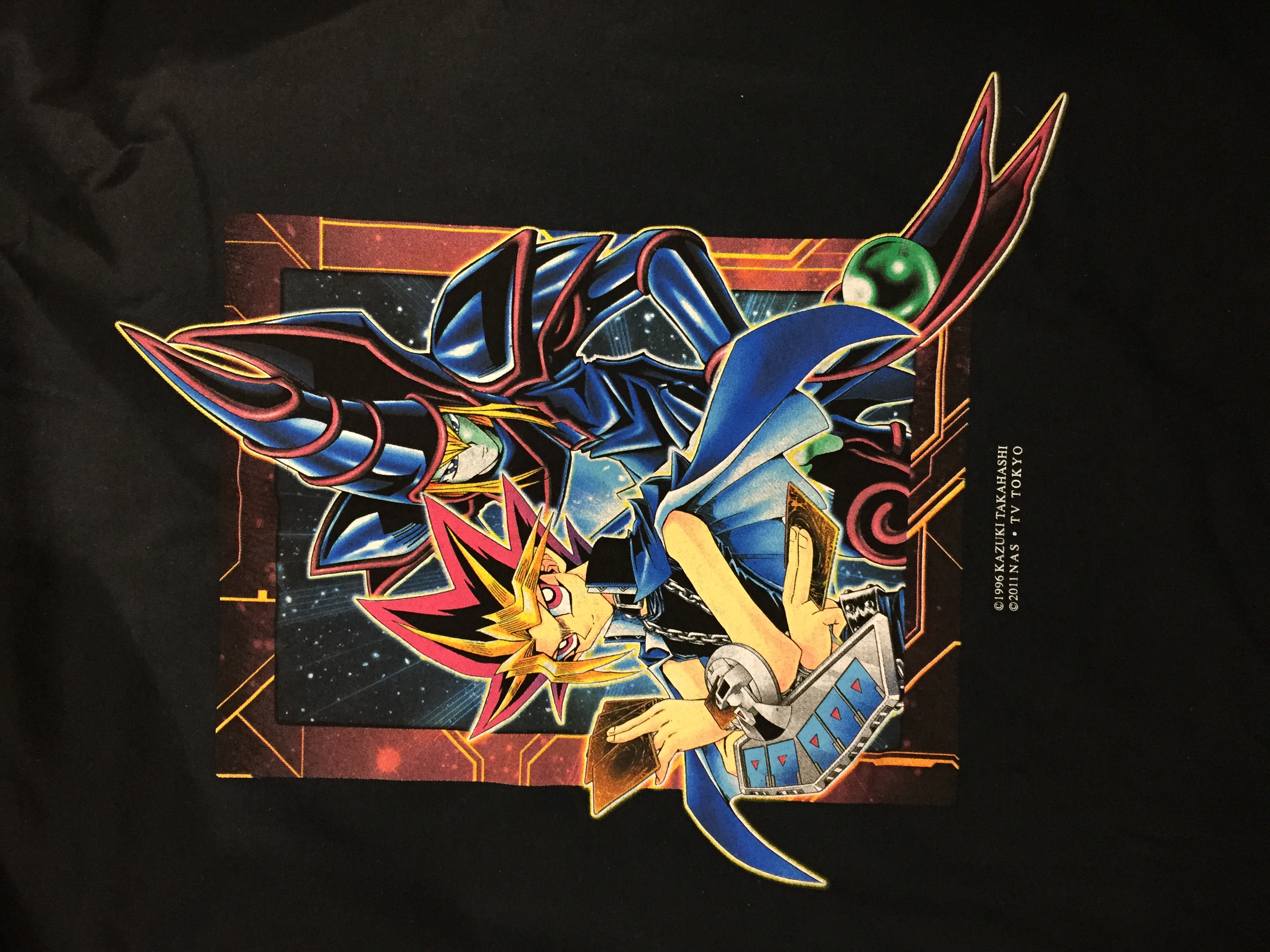 Yu-Gi-Oh T-Shirt Long Sleeves (Picture of back)
